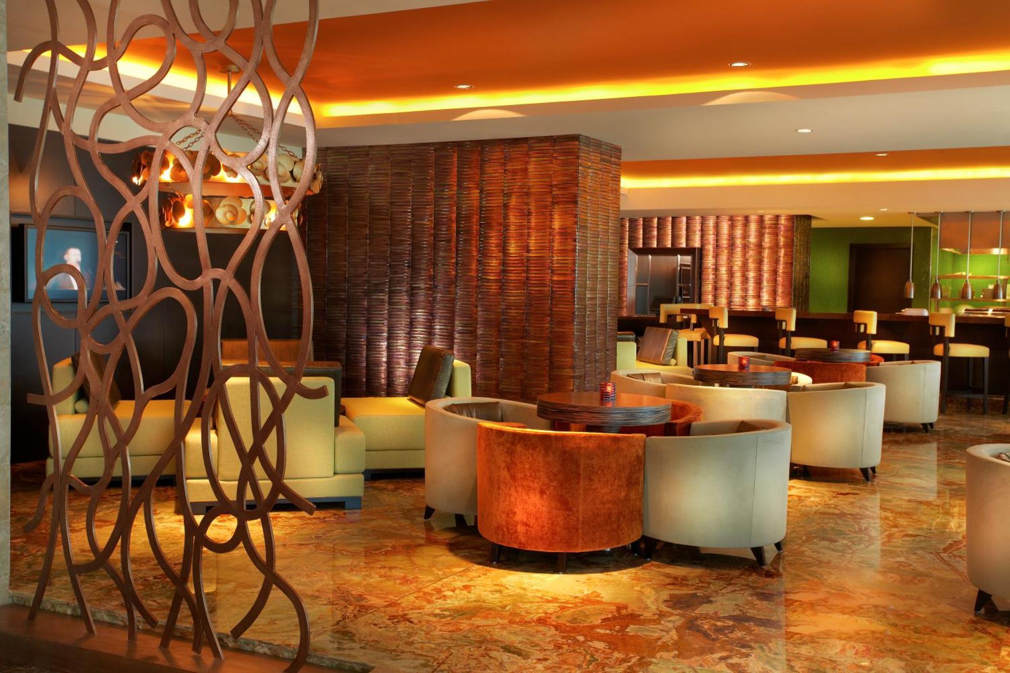 Megapolis Hotel Panama ร้านอาหาร รูปภาพ The lobby